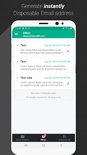 Temp Mail Instant Temporary Email Address v2.17 Mod APK 2