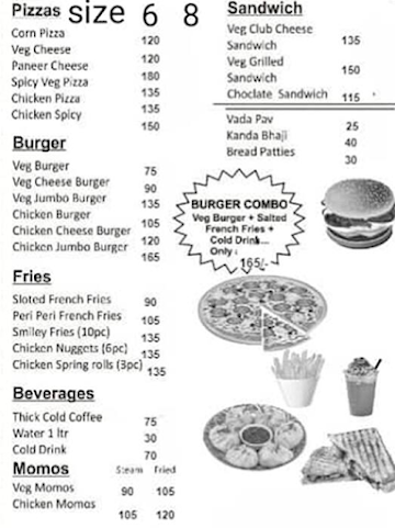 Balaji Burger House menu 