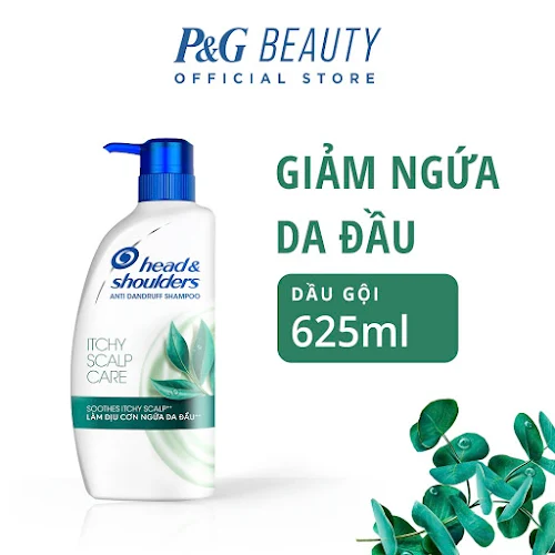 Dầu Gội Head and Shoulders Da Đầu Ngứa 625ML