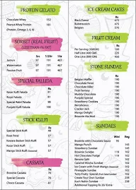 Giani's Ice Cream menu 2