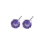 Purple Glass Silver