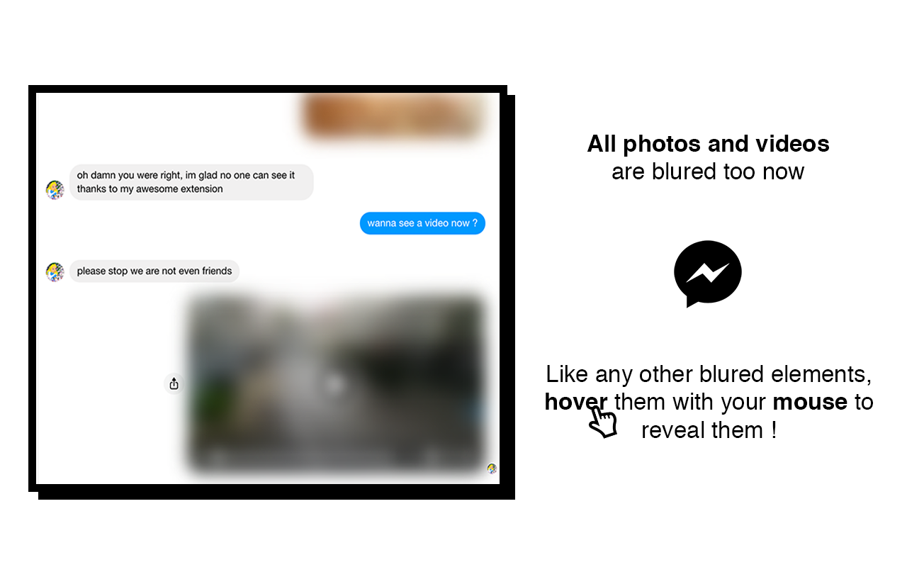 Messenger Sneaky Mode - Hide what needs to be Preview image 2