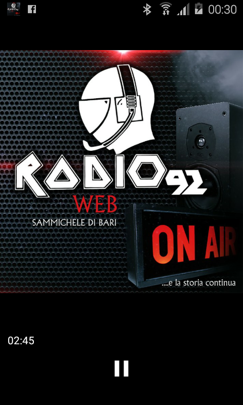 Radio92 Screen 3