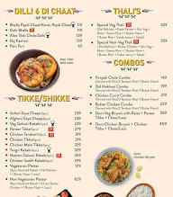 Paneer Singh & Chicken Khurana menu 1