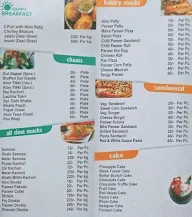 Amar Bakery menu 1