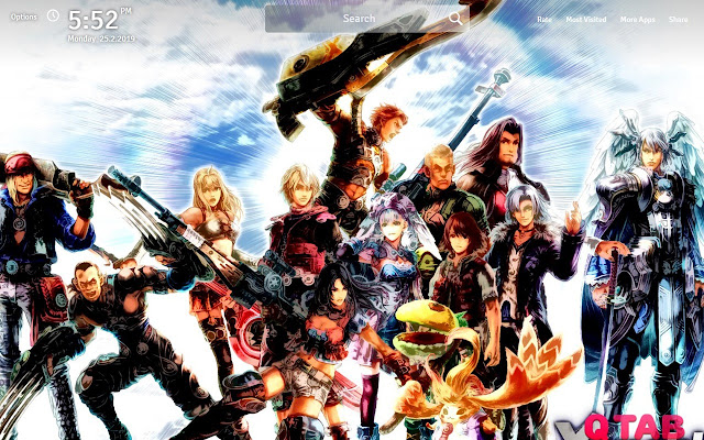 Xenoblade Wallpapers Theme Xenoblade New Tab