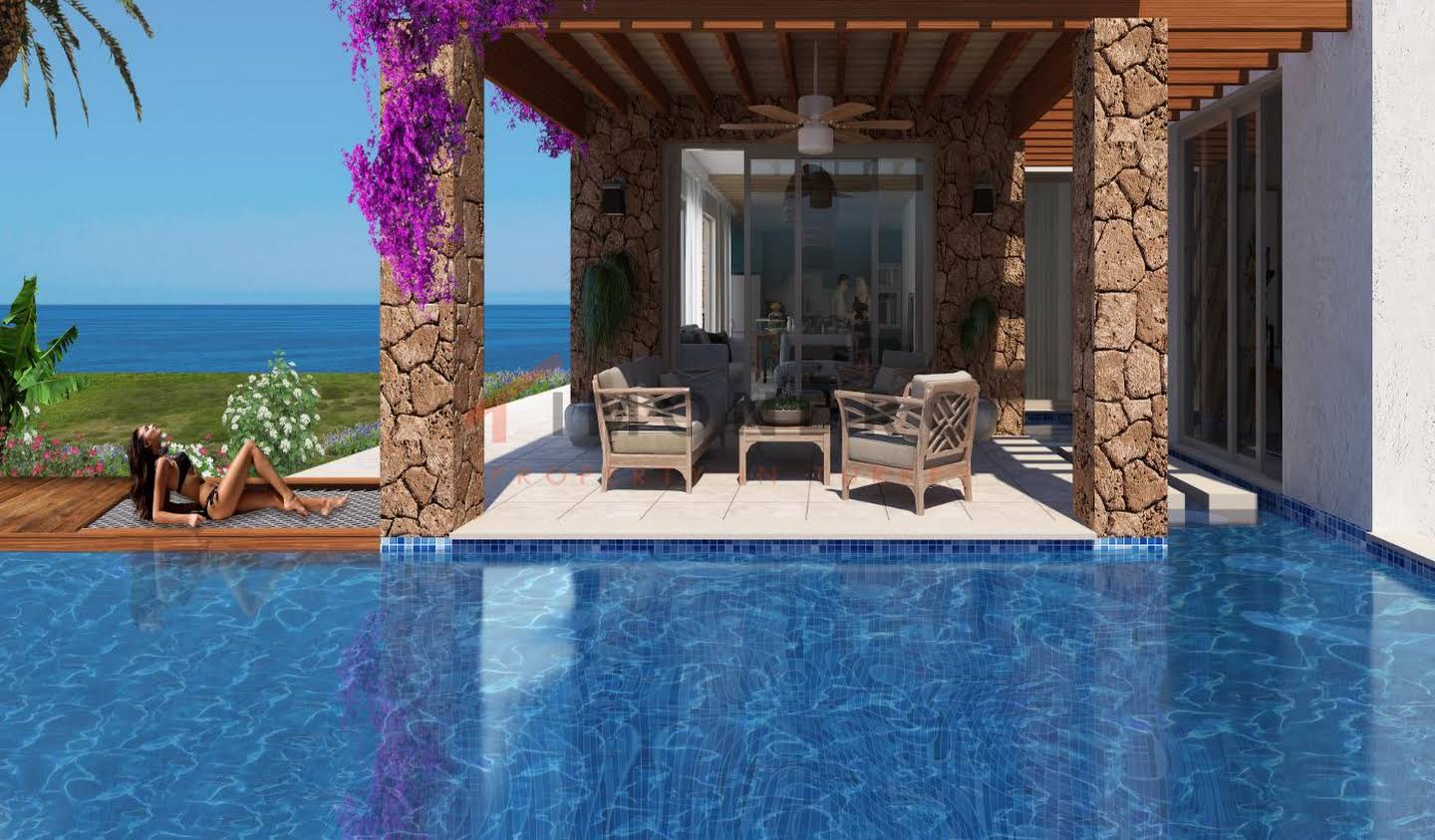 House with pool and terrace Agios Nikolaos