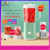 Máy Xay Sinh Tố Mini, Máy Xay Thực Phẩm Đa Năng, 2 Cối Kèm Lưới Lọc Tiện Lợi, Bảo Hành 12 Tháng