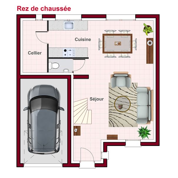 Vente maison neuve 4 pièces 101 m² à Vernouillet (78540), 425 000 €