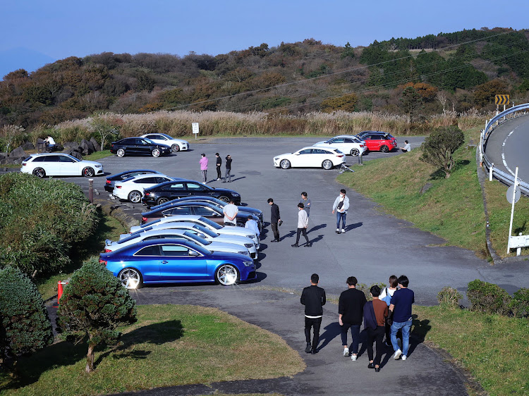 RS5 クーペのアウディ オフ会・箱根大観山・みんなすこ・楽しすぎた・また会いましょうね！に関するカスタム事例の投稿画像7枚目