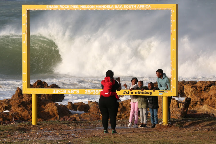 A massive storm with gale force winds drove long lines of huge waves down the coast causing minor damage to infrastructure in Nelson Mandela Bay last week. Now another storm warning has been issued.