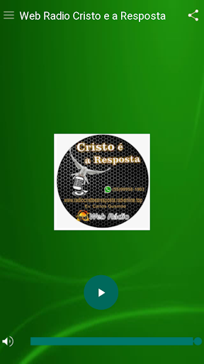 Web Rádio Cristo é a Resposta