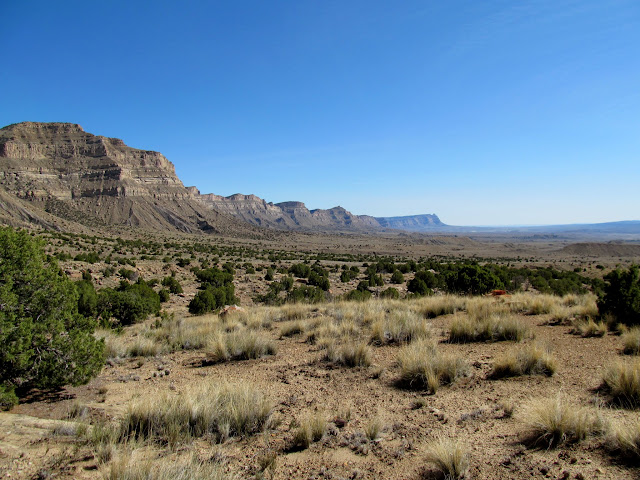 Book Cliffs to the south