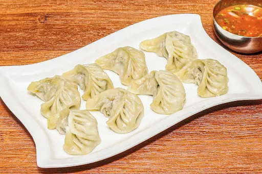 Mutton Steamed Momos [8 Pieces]