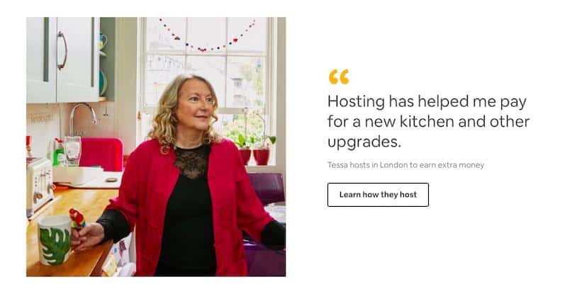 Airbnb: condividi la tua esperienza di hosting 