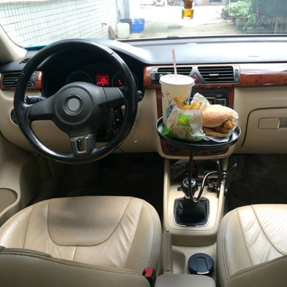 Vaste Voorstoel Tafelblad voor Personenauto's, Ideaal voor Eten, Werken en Entertainment tijdens Lange Reizen