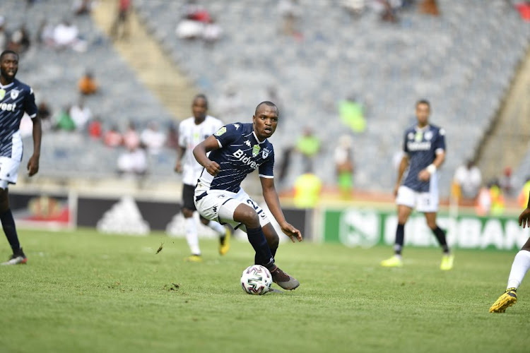 Wits star Gift Motupa during his side's Nedbank Cup Last 32 match against Orlando Pirates at Orlando Stadium.