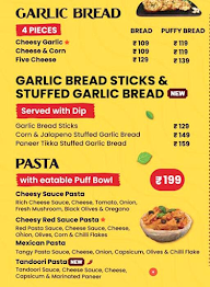 Puffizza (C G Road) menu 1