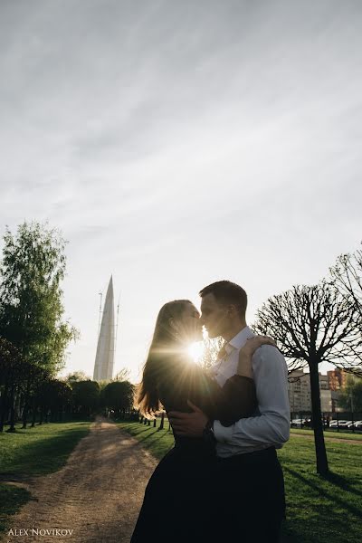 Pulmafotograaf Aleksey Novikov (spbph). Foto tehtud 22 mai 2018