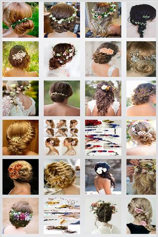 Hairstyles With Flowers