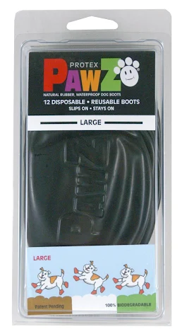 PawZ Hundsko, svart, L, 10,2 cm, 12 st