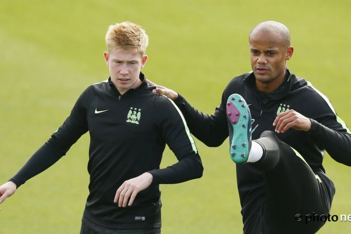 Premier League : De Bruyne titulaire, Kompany sur le côté