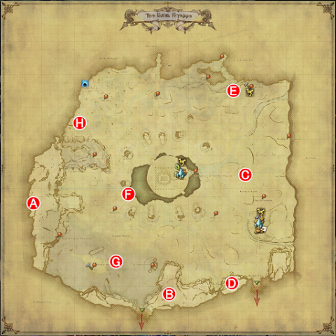 Ff14 ギラバニア湖畔 地図