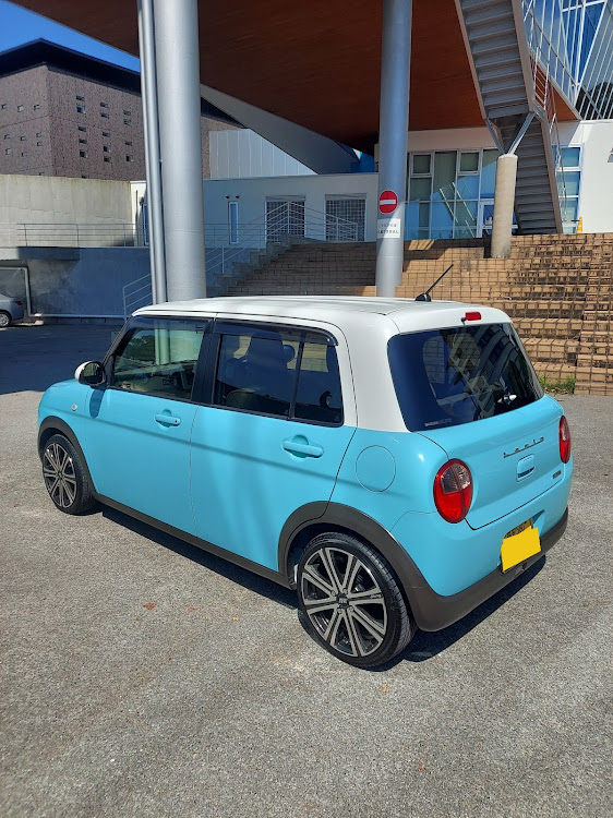 cass,stさんが投稿したラパン・ホイールタイヤ交換・ドライブに関するカスタム事例の投稿画像3枚目