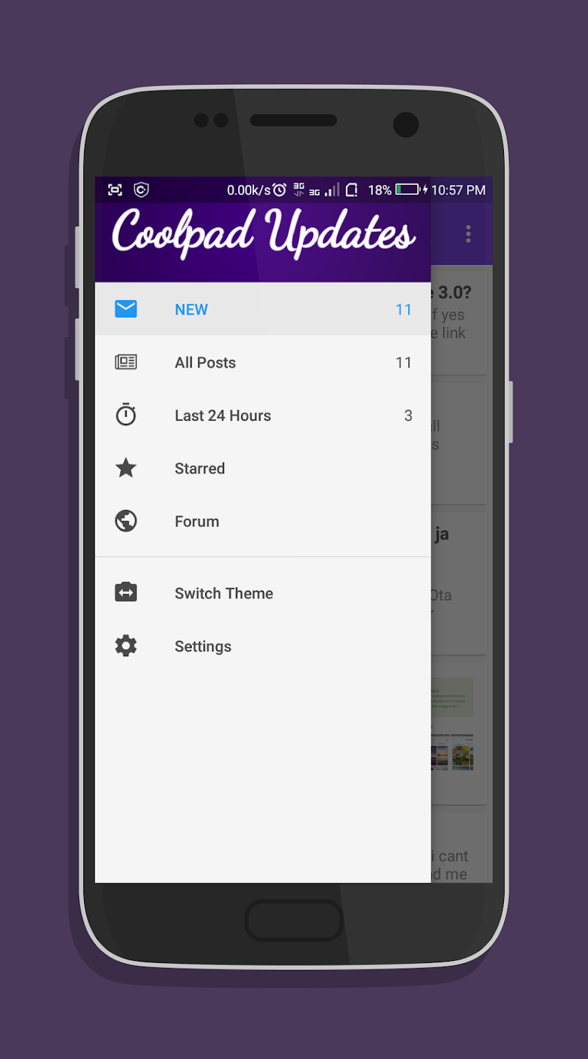 Coolpad Updates Screen 3