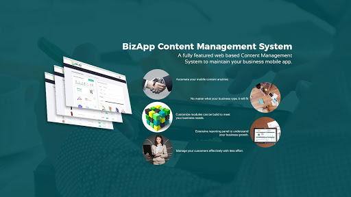 Screenshot BizApp Showcase