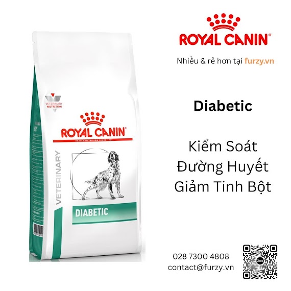 Royal Canin Thức Ăn Hạt Cho Chó Hỗ Trợ Tiểu Đường Diabetic