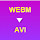 WEBM to AVI Converter