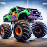 Monster truck: Extreme racing icon