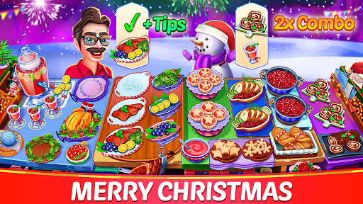 Télécharger Christmas Cooking: Chef Madness Fever Games Craze  APK MOD (Astuce) screenshots 5