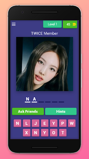 Screenshot TWICE Fandom Quiz