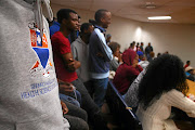 FILE IMAGE: Students at Sefako Makgatho Health Sciences University in a meeting.