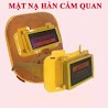 Mặt Nạ Hàn Điện Tử Cảm Biến - Da Bò Thật - Chống Cháy