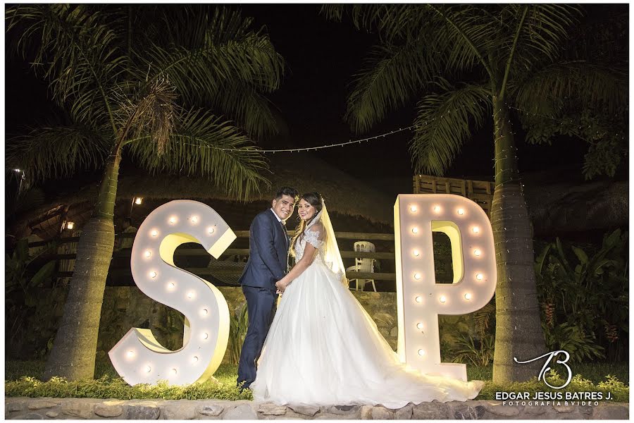 Свадебный фотограф Edgar Jesus Batres Jonguitud (edgarbatres). Фотография от 27 февраля 2019