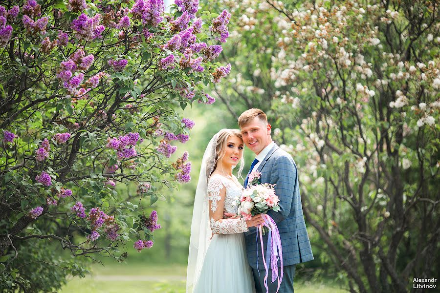 Bröllopsfotograf Aleksandr Litvinov (zoom01). Foto av 11 juni 2019