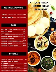 Cafe Tinasa menu 1