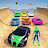 Superhero Car Mega Ramp Jump V icon