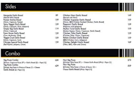 Chicago Pizza menu 2