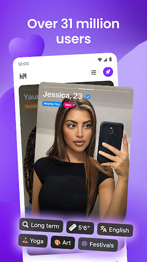 Screenshot Hily: Dating app. Meet People.