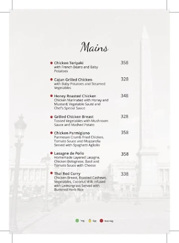 Amelie's menu 