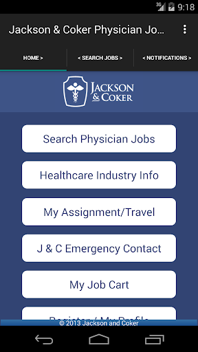 Jackson Coker Physician Jobs