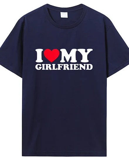 I Love My Girlfriend T Shirt I Heart My-Girlfriend TShirt... - 2