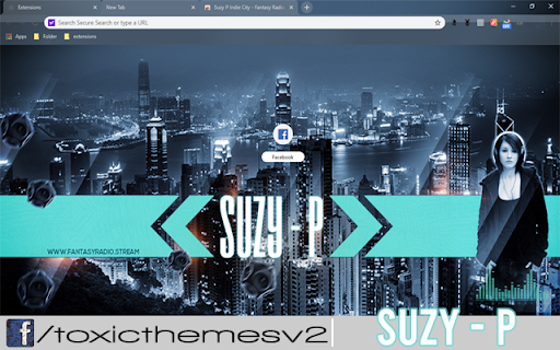 Suzy P Indie City - Fantasy Radio UK
