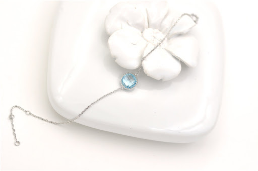 Title 2, New Topaz Bracelet Natural Crystal for everyday...