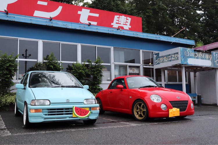 トゥデイのコペンl880k・朝からドライブ・レトロ自販機・ドライブイン七輿に関するカスタム事例の投稿画像2枚目
