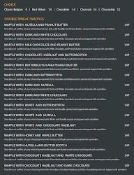 The Belgian Waffle & Co menu 2